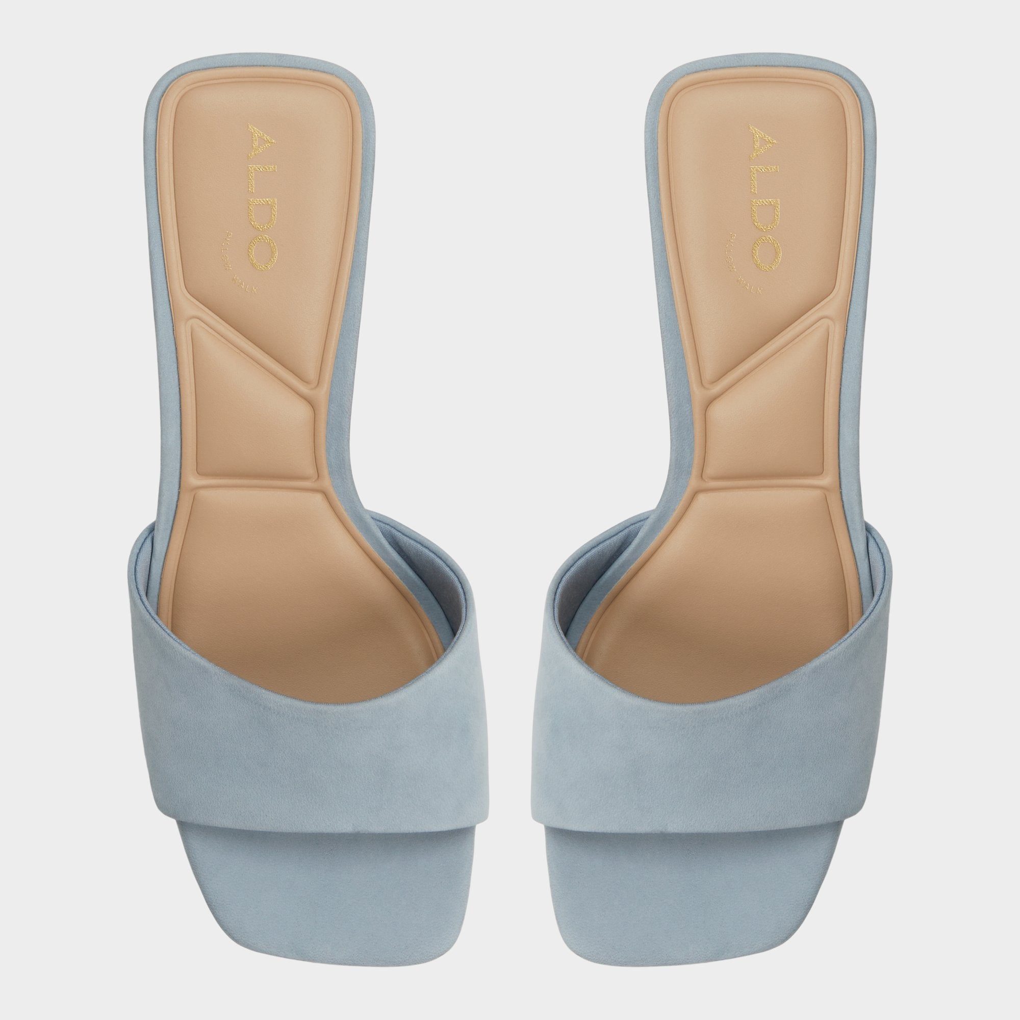 ALDO Tisha sandales bleues talon carré