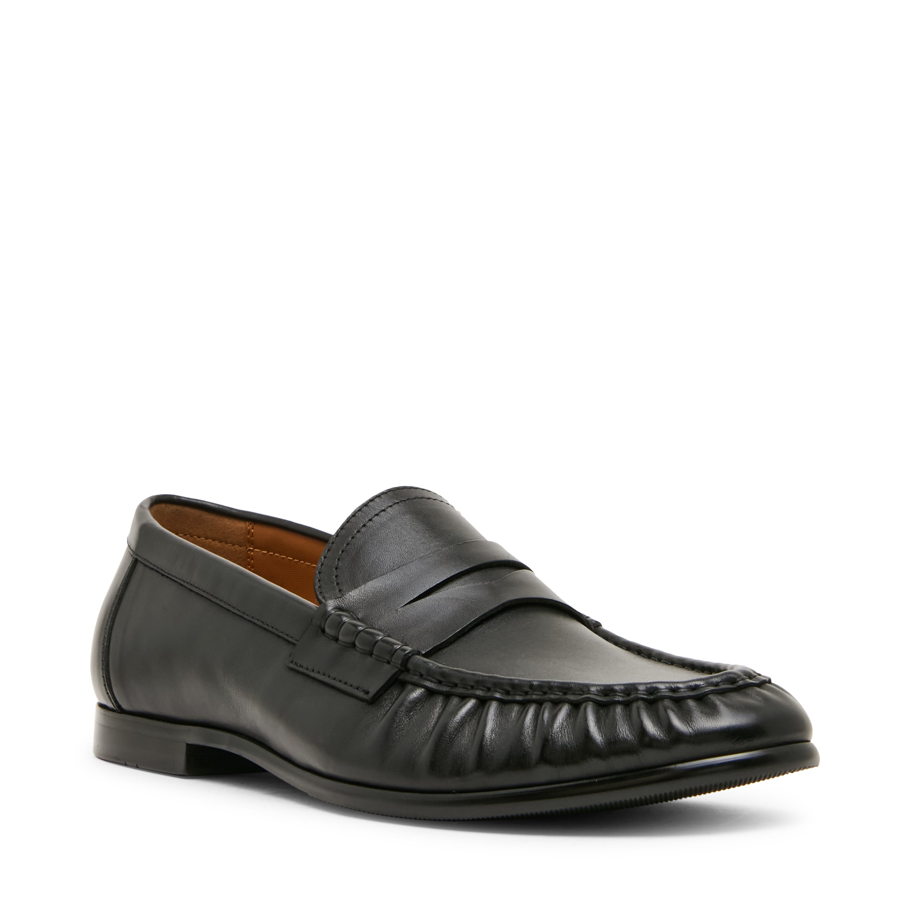 Steve Madden Passage-N mocassins cuir noir homme
