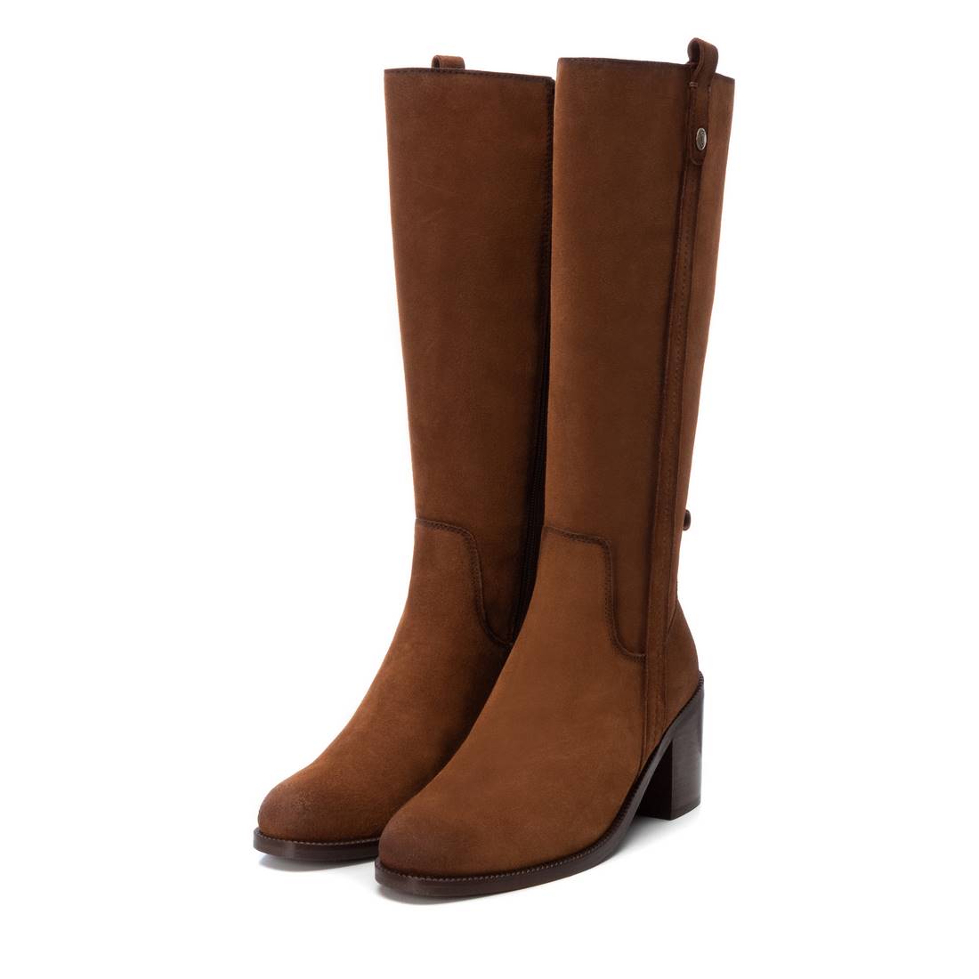 Carmela 16098002 bottes marron serraje talon 7 cm