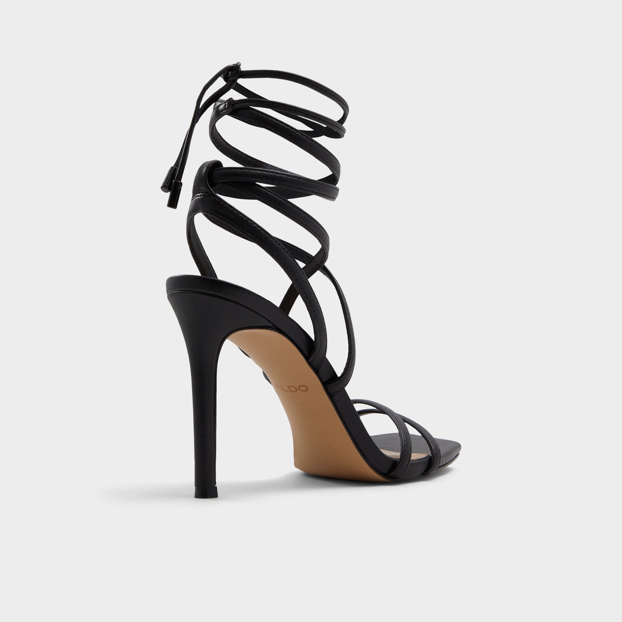 ALDO Phaedra sandales à talon noires à brides