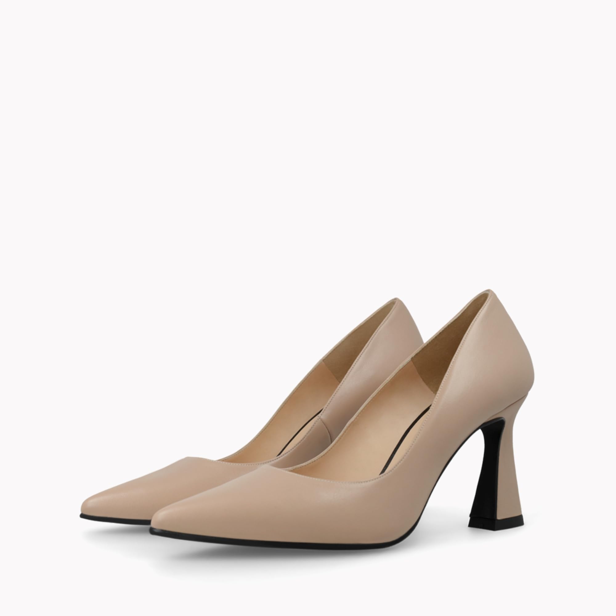 Lodi Roa escarpins roses cuir talon