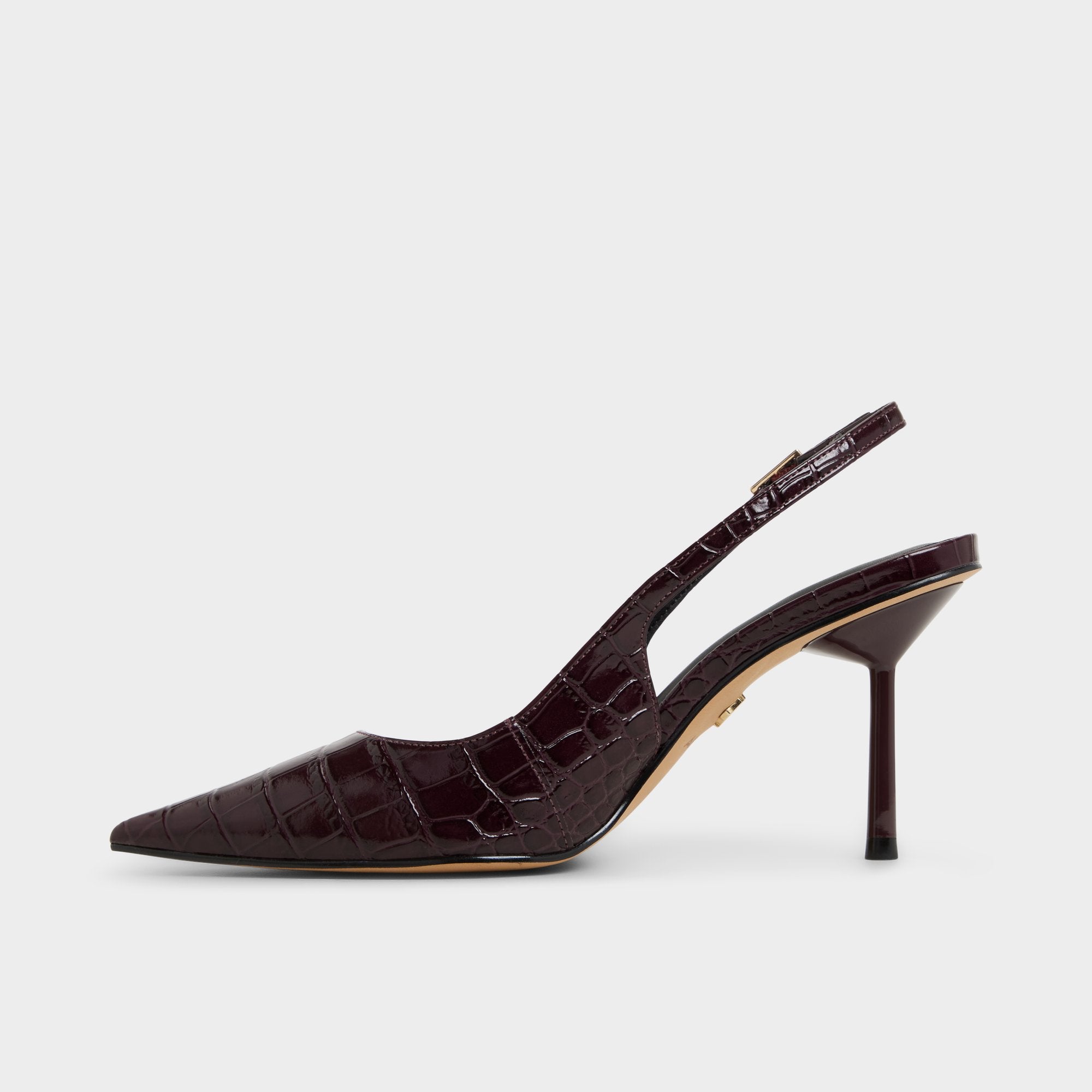 ALDO Seralina sandales talon rouge croco