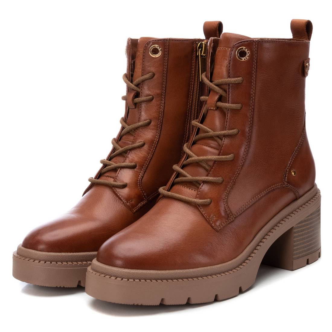 Carmela 16191401 bottine femme marron cuir plateforme