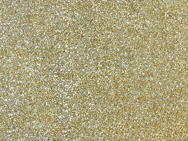 Dessine Moi Un Soulier échantillon glitter champagne