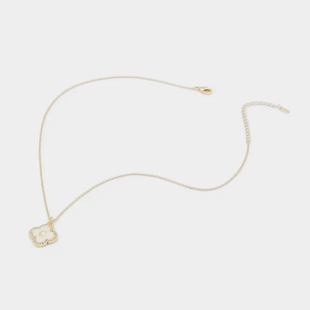 ALDO Broisa collier fleur zircon floral doré unique