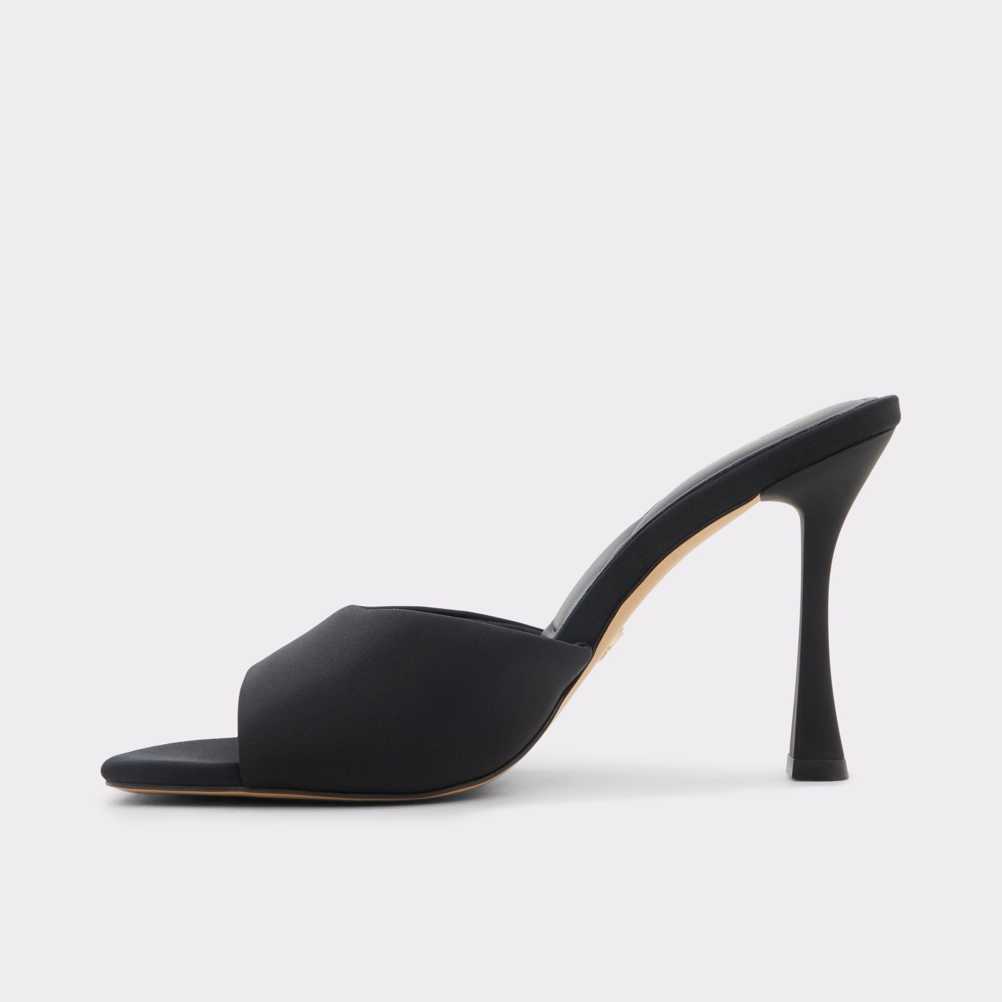ALDO Evadalia mules noires talon aiguille