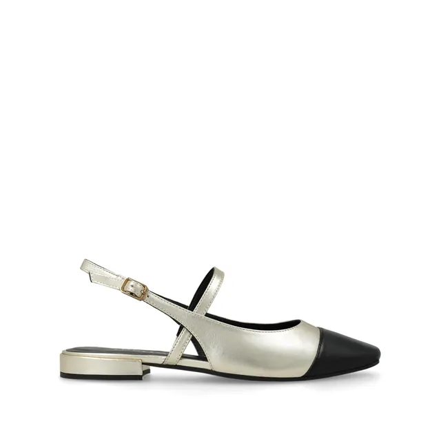 LODI AMB5327 ballerines dorées cuir véritable