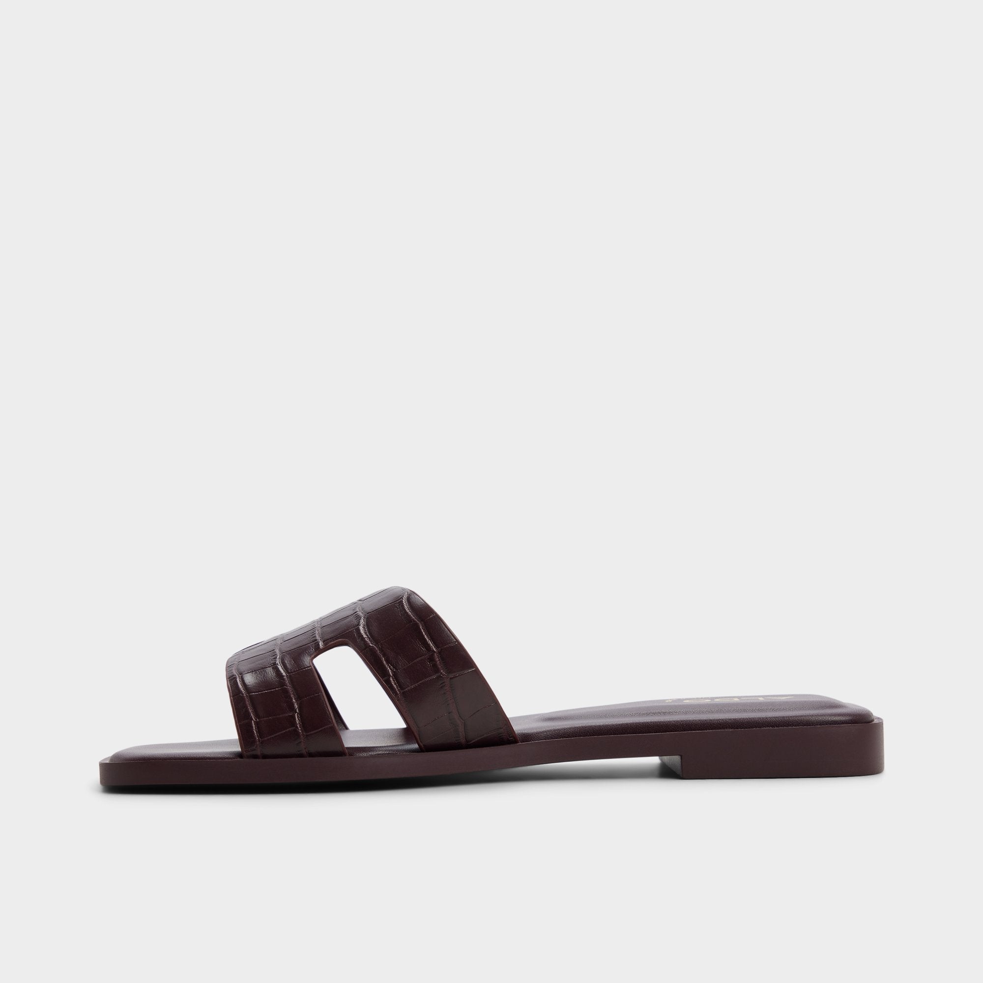 ALDO Itsandal sandales plates femme bordeaux