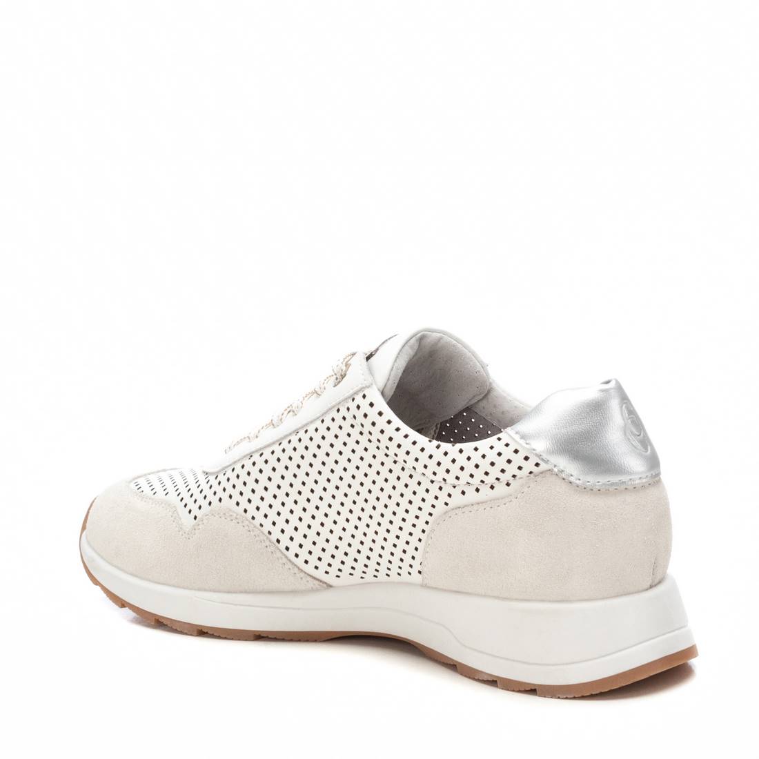 Carmela 16215101 baskets cuir blanc lacets