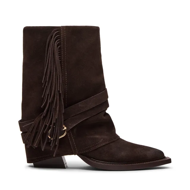 Steve Madden Hadly botte western suède marron