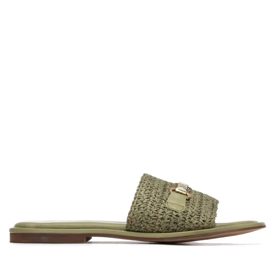 Carmela 16328802 sandales plates kaki