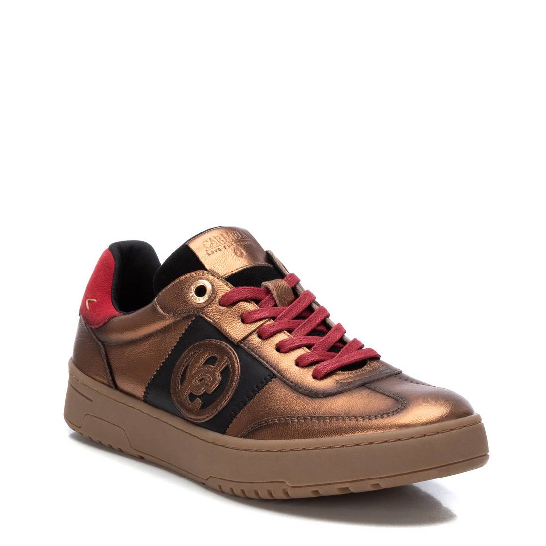 Carmela 16195701 sneakers femme doré cuir