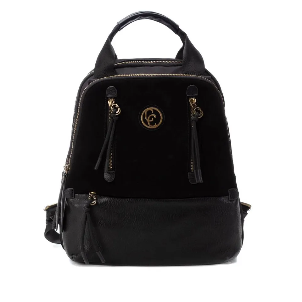 Carmela 18611903 sac à dos noir textile