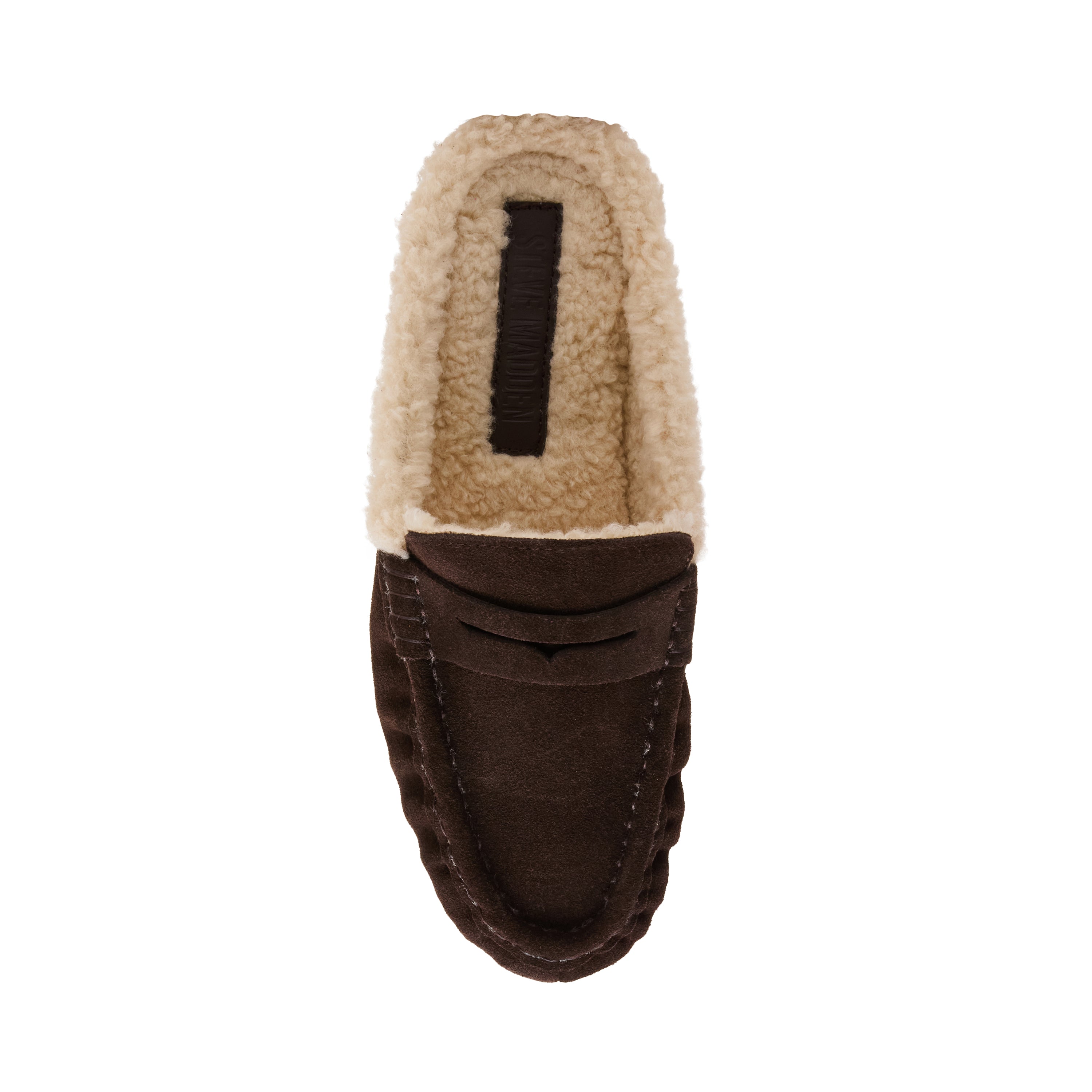 Steve Madden Rafe-F mule daim marron chocolat