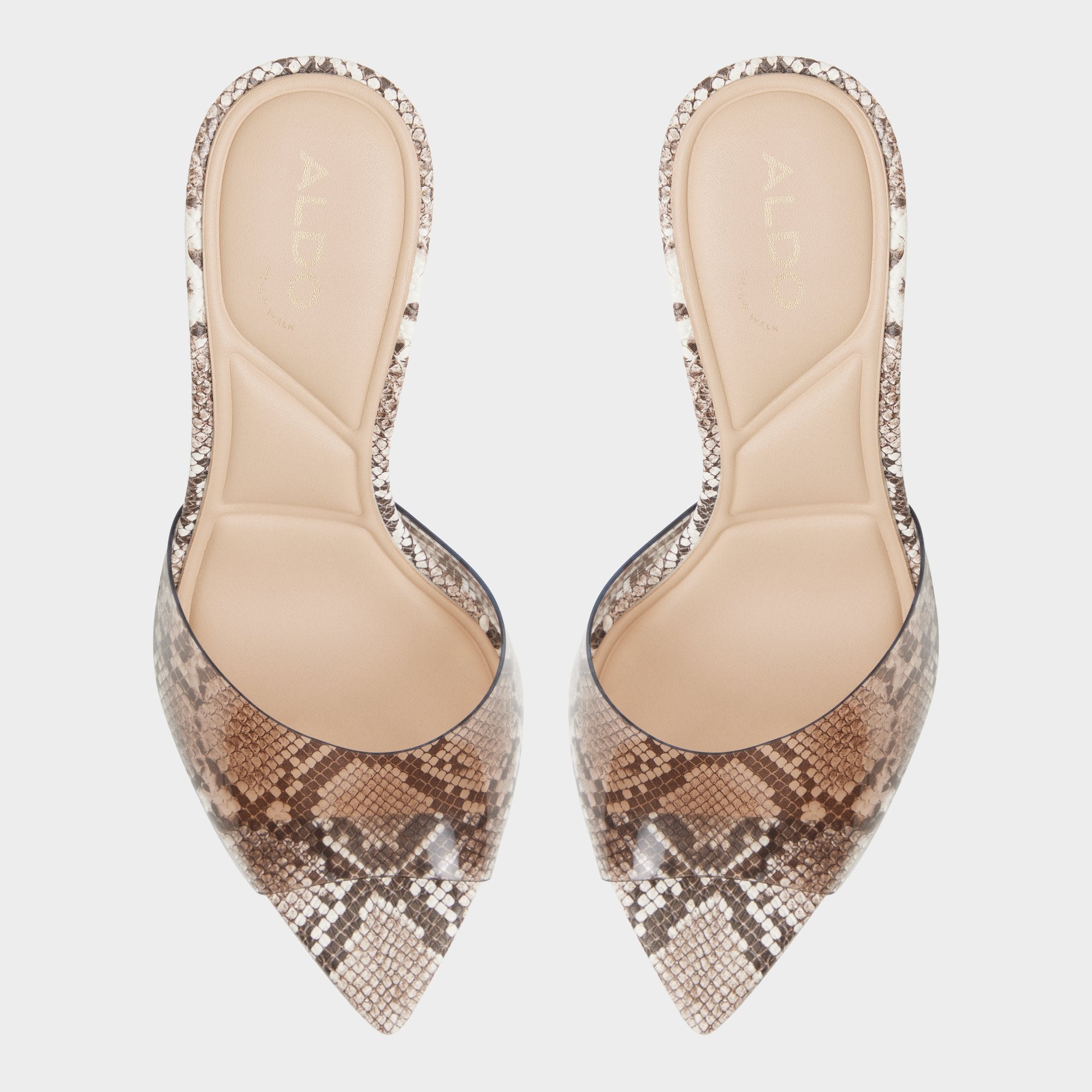 ALDO Anitabrilden mules femme serpent
