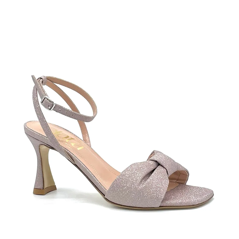 Elata 14117_1 sandale glitter nude talon 7,5 cm