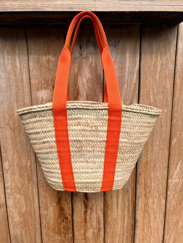 Coralie Masson Chorfa panier tressé orange