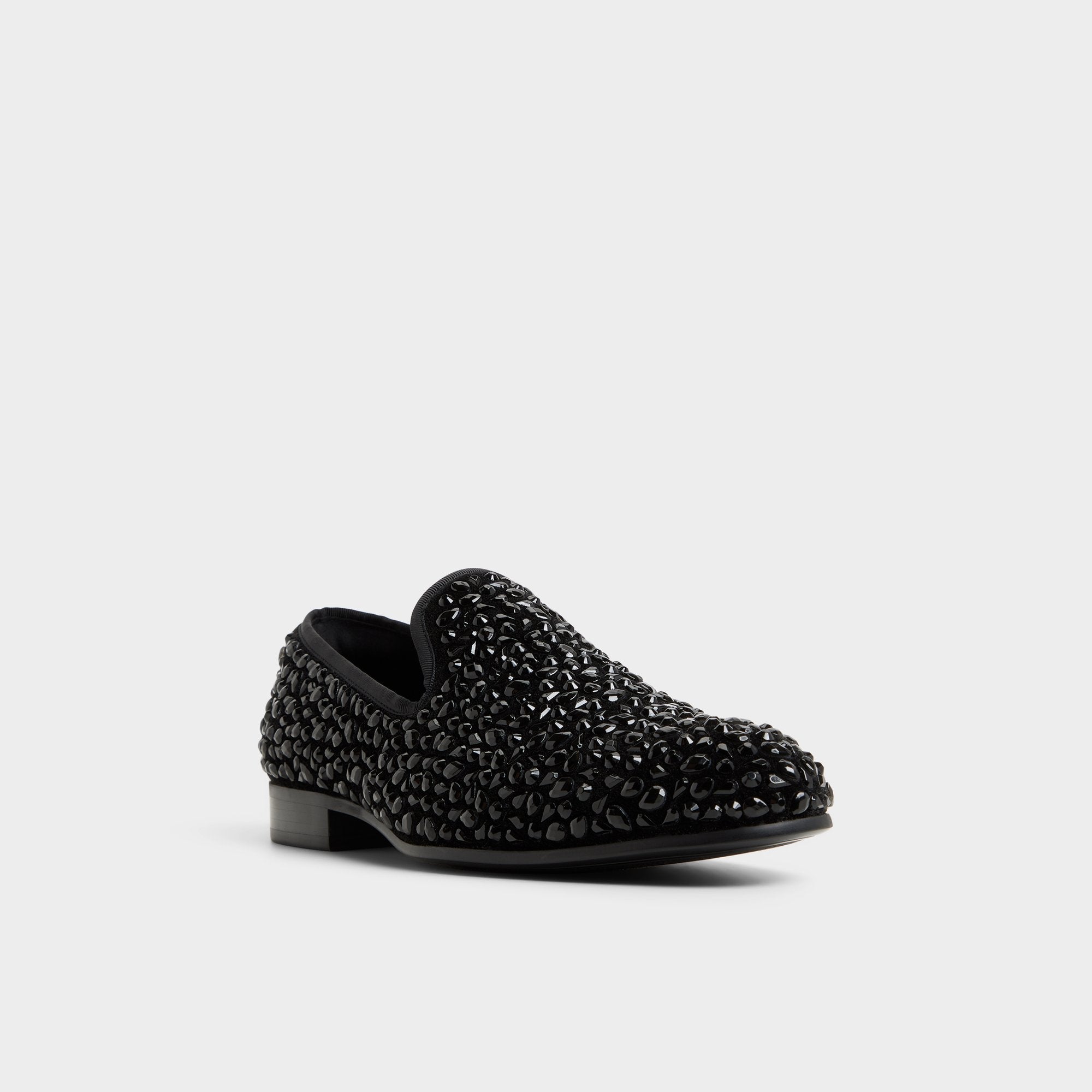 ALDO Lux Mocassins Homme Cuir Noir Clous