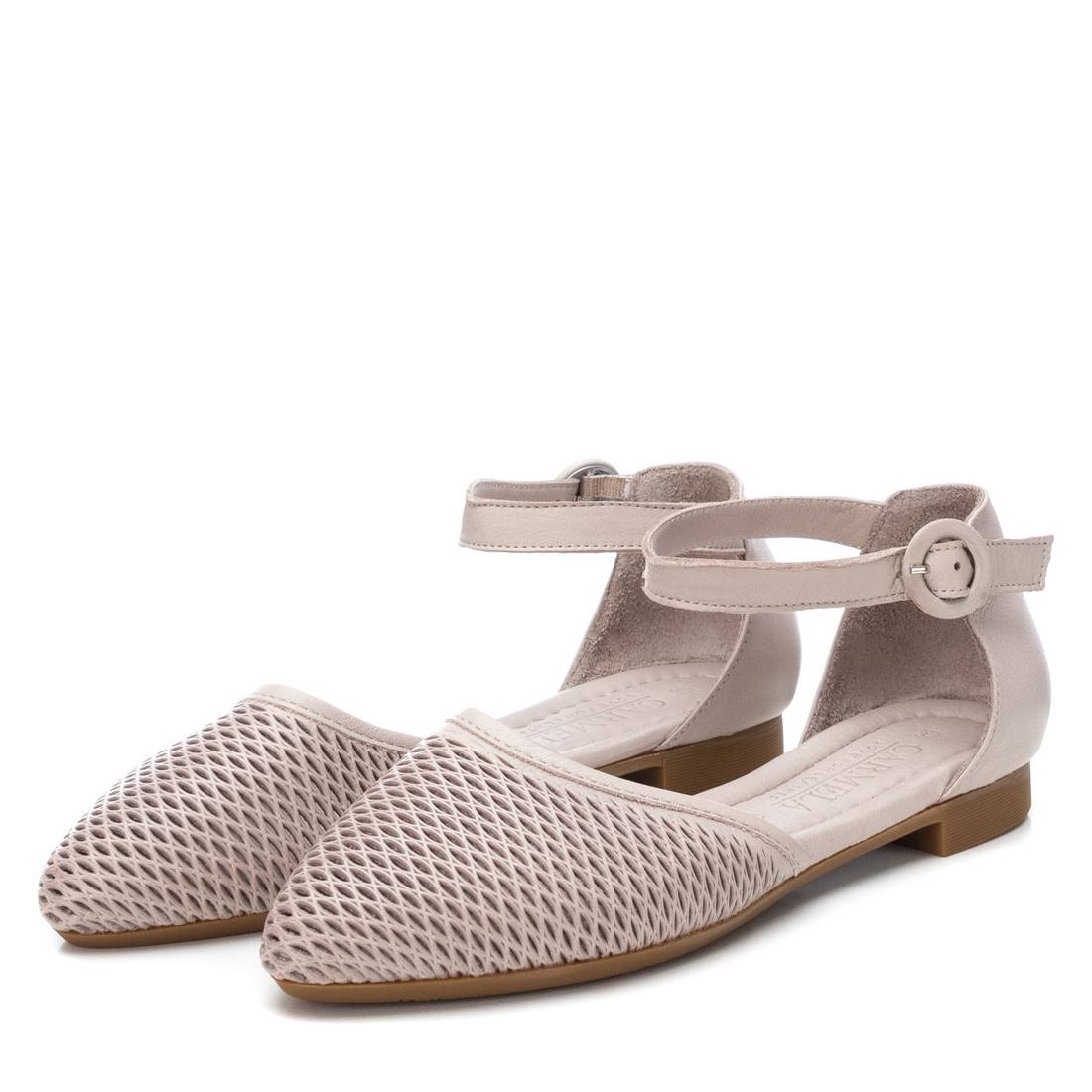 Carmela 16076204 ballerines femme cuir blanc