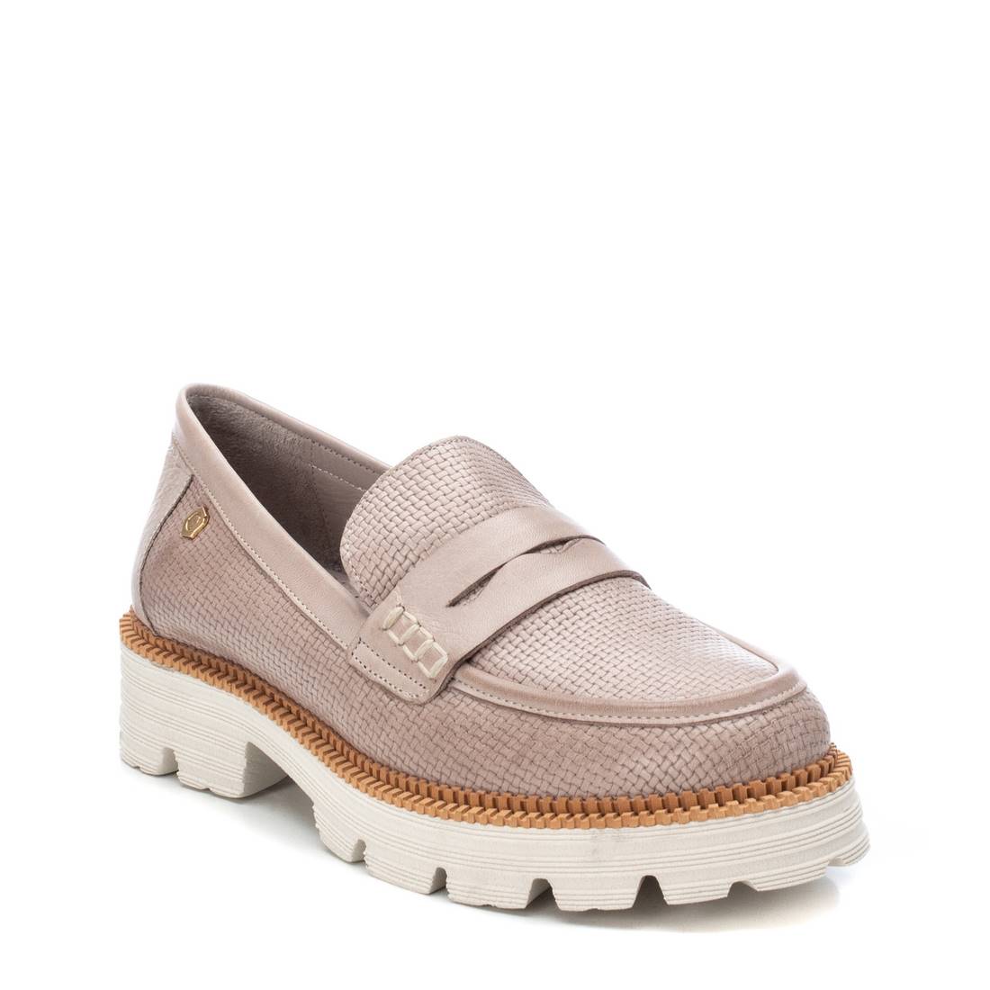 Carmela 160783 16078302 mocassin femme blanc cuir