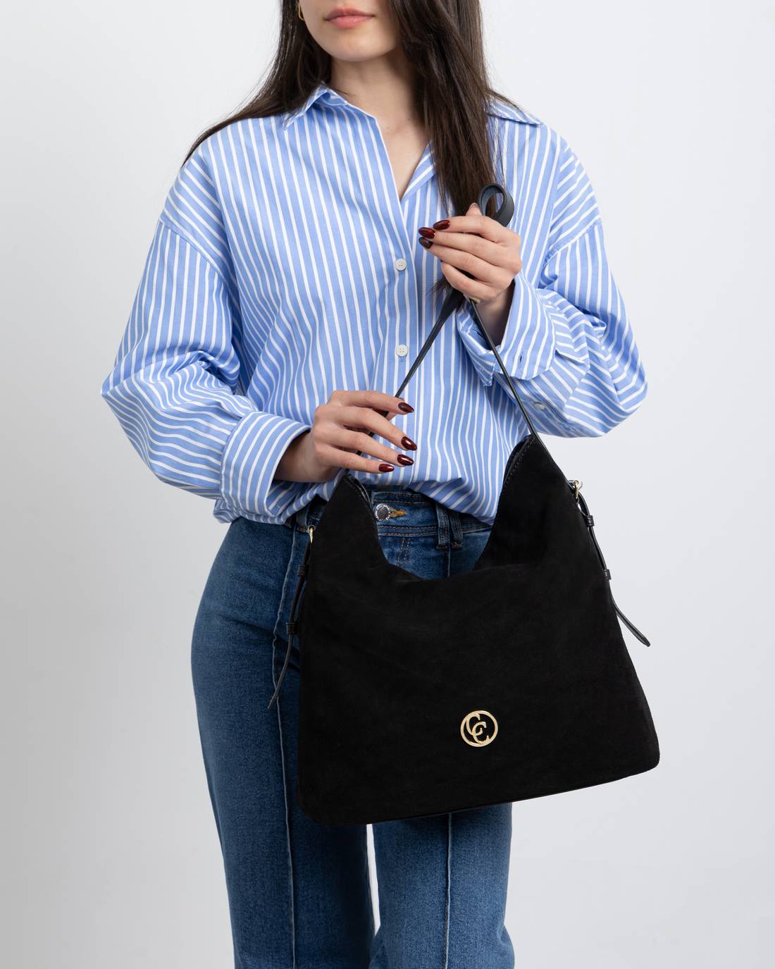 Carmela 18618003 sac cuir noir taille unique