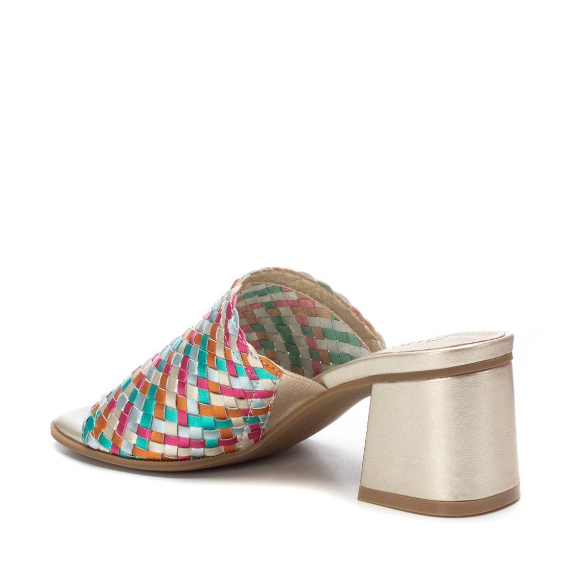 Carmela 16219105 sandales cuir multicolore talon moyen