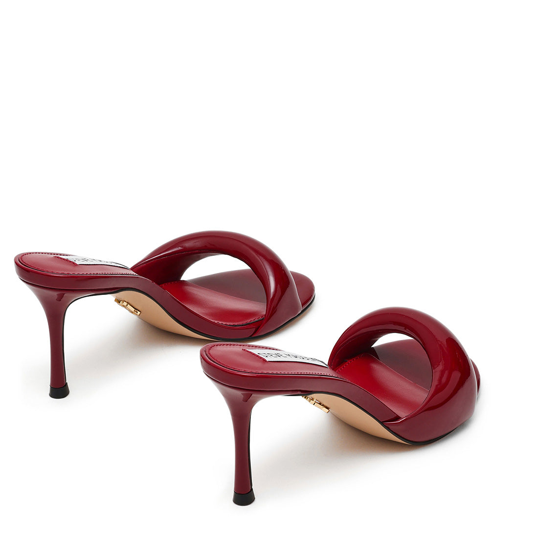 Steve Madden Perri sandales vernies rouges talon 7 cm