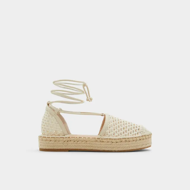 ALDO Picot espadrilles crochet beige été