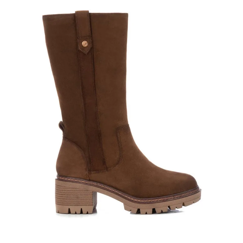 Carmela 16096602 botte cuir marron talon 6 cm