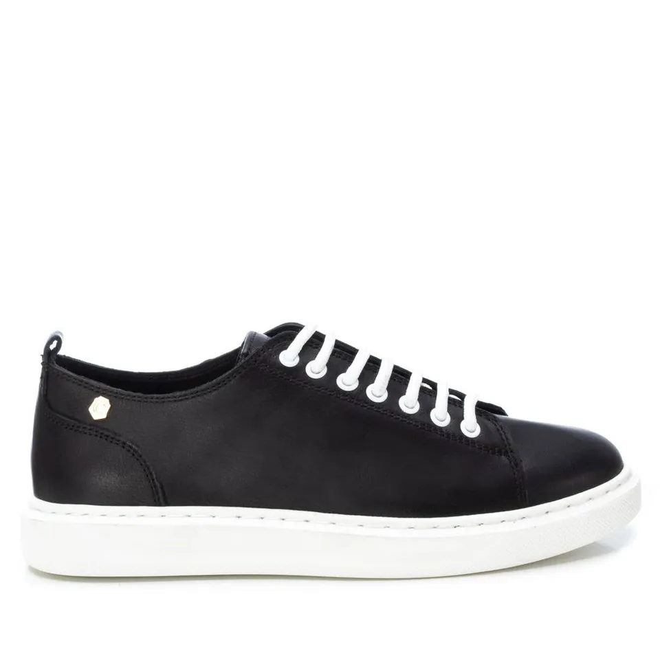 Carmela 16043609 baskets cuir noir lacets