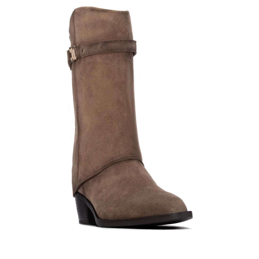 Carmela 164328 16432802 botte cuir taupe