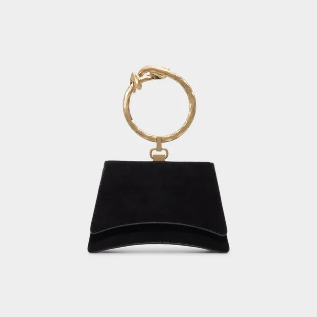 ALDO Elloriaa pochette soirée noir suédine