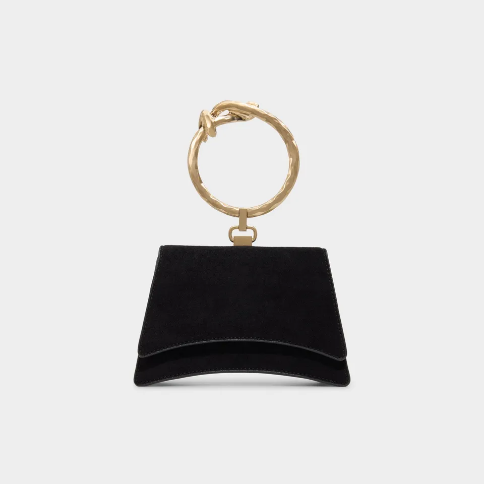 ALDO Elloriaa pochette soirée noir suédine