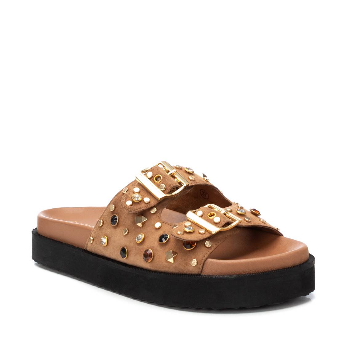 Carmela 16240101 sandale femme camel cuir
