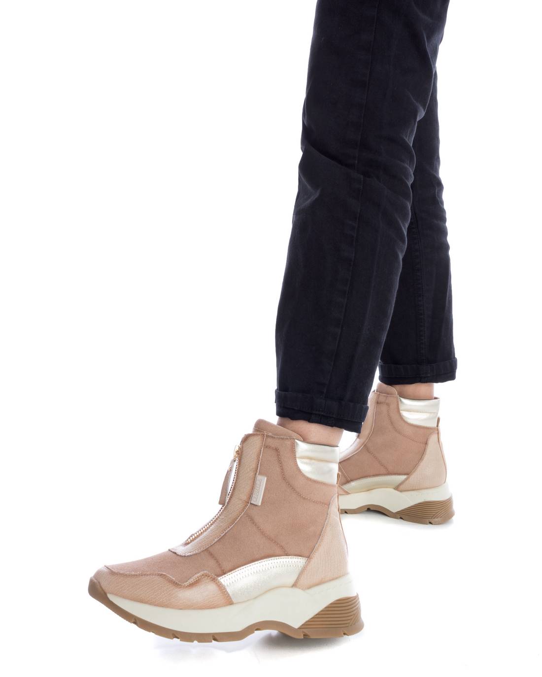 Carmela 16118202 bottine sport marron zip 35-41
