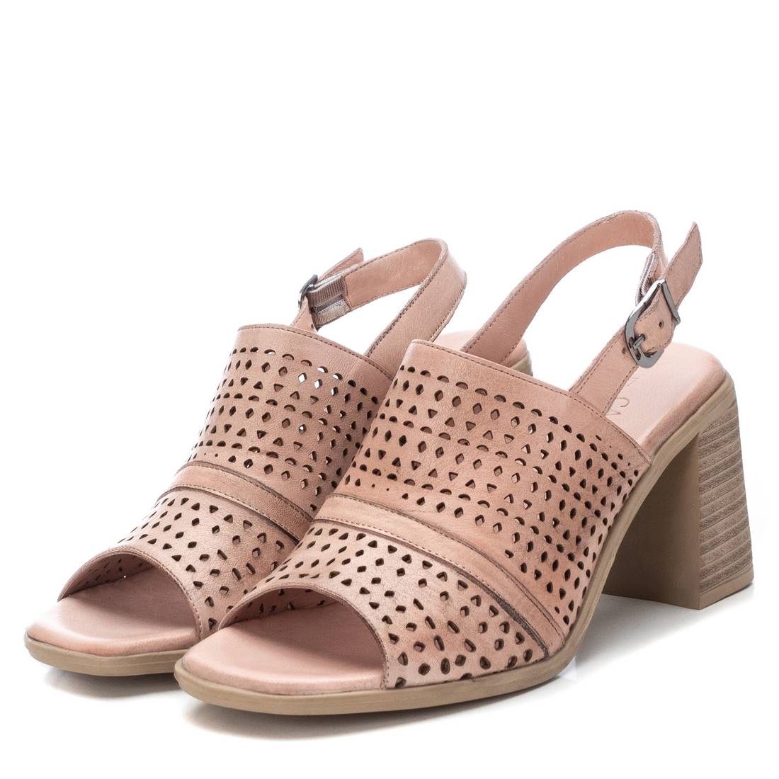 Carmela 16065103 sandales femme marron cuir talon 9 cm