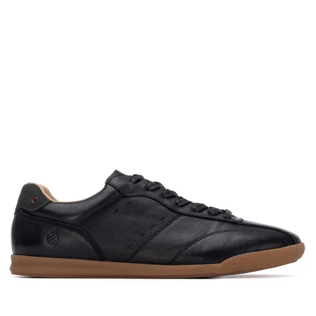 Carmela 16390203 basket homme cuir noir lacets