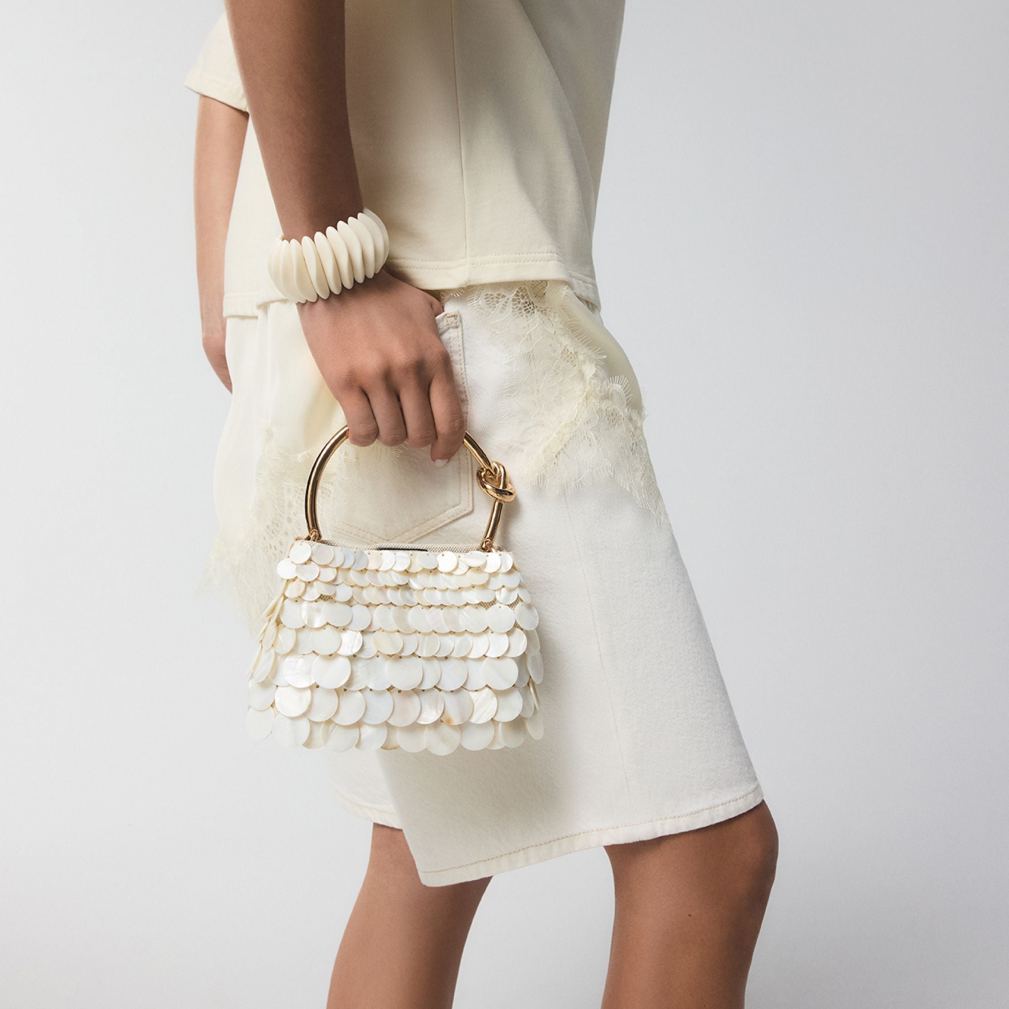 ALDO Adyaa sac soirée femme coquillages