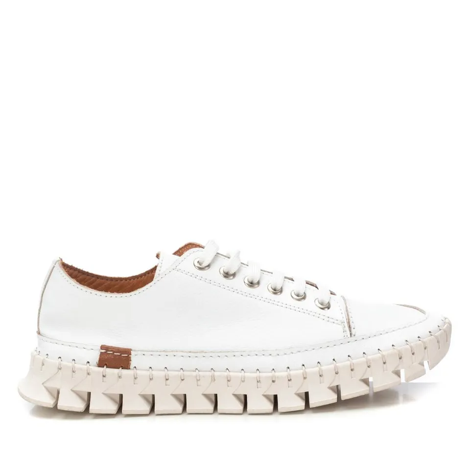 Carmela 162067 16206702 basket femme blanc cuir