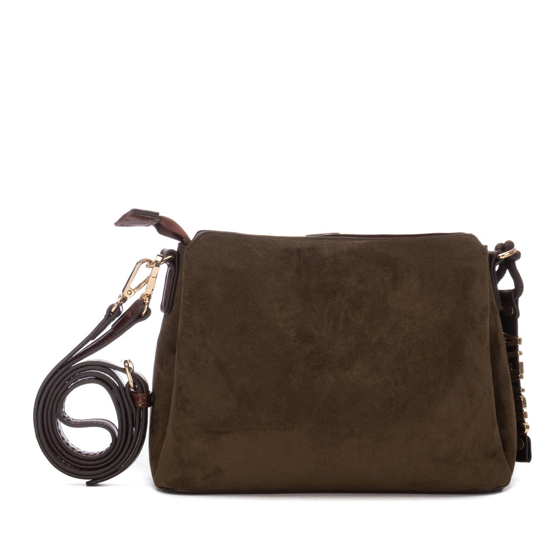 Carmela 18625003 sac bandoulière kaki imprimé animal