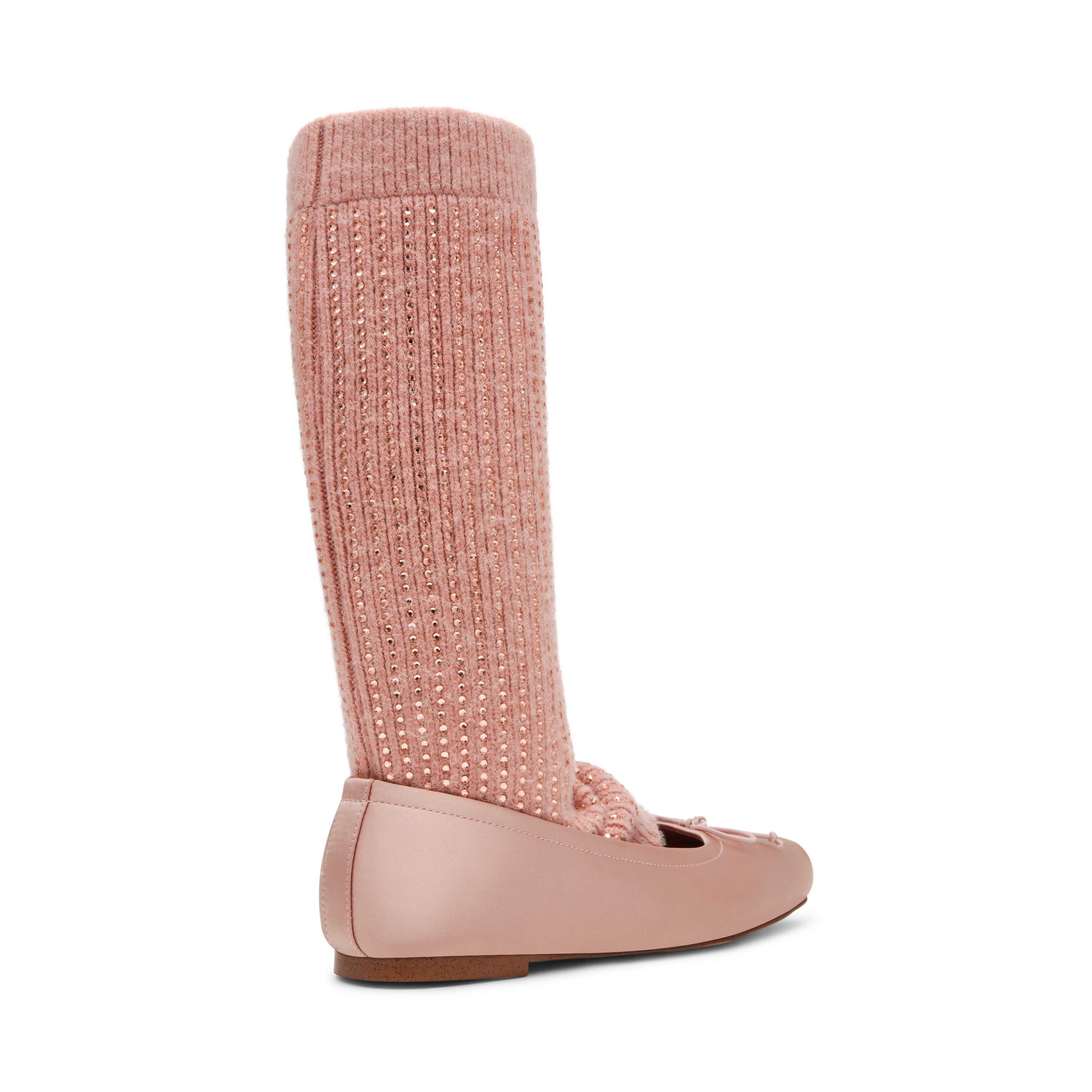 Steve Madden Eleve-Knit ballerines rose satin