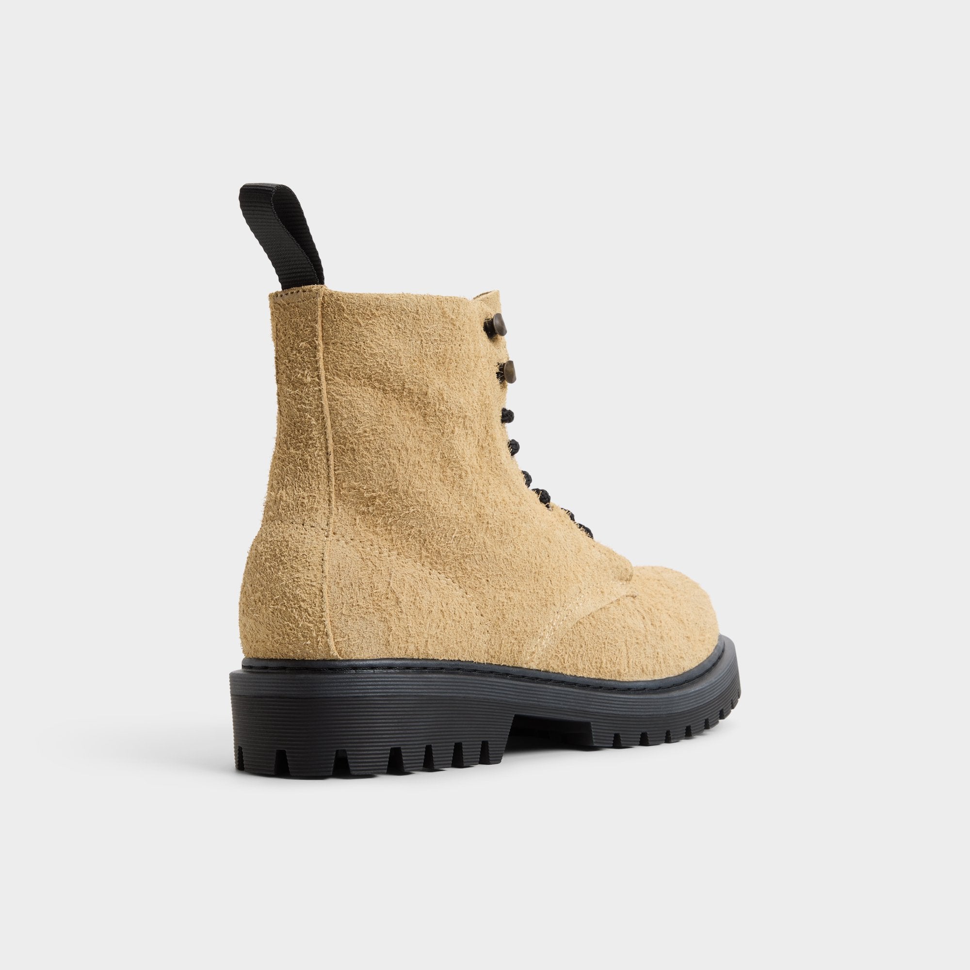 Aldo Doublezero bottines à lacets beige semelle crantée