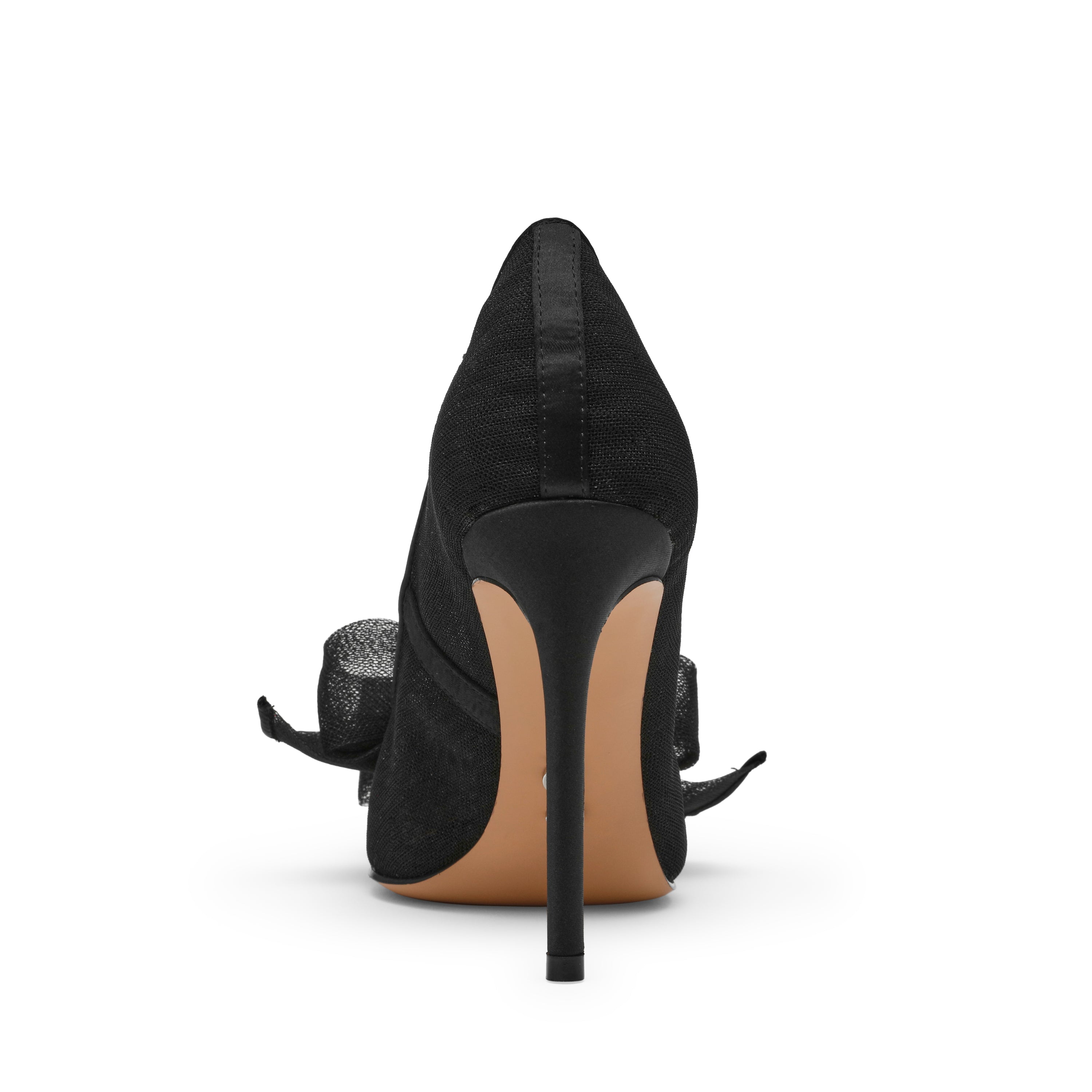 Steve Madden Taffy escarpin noir maille talon 11cm