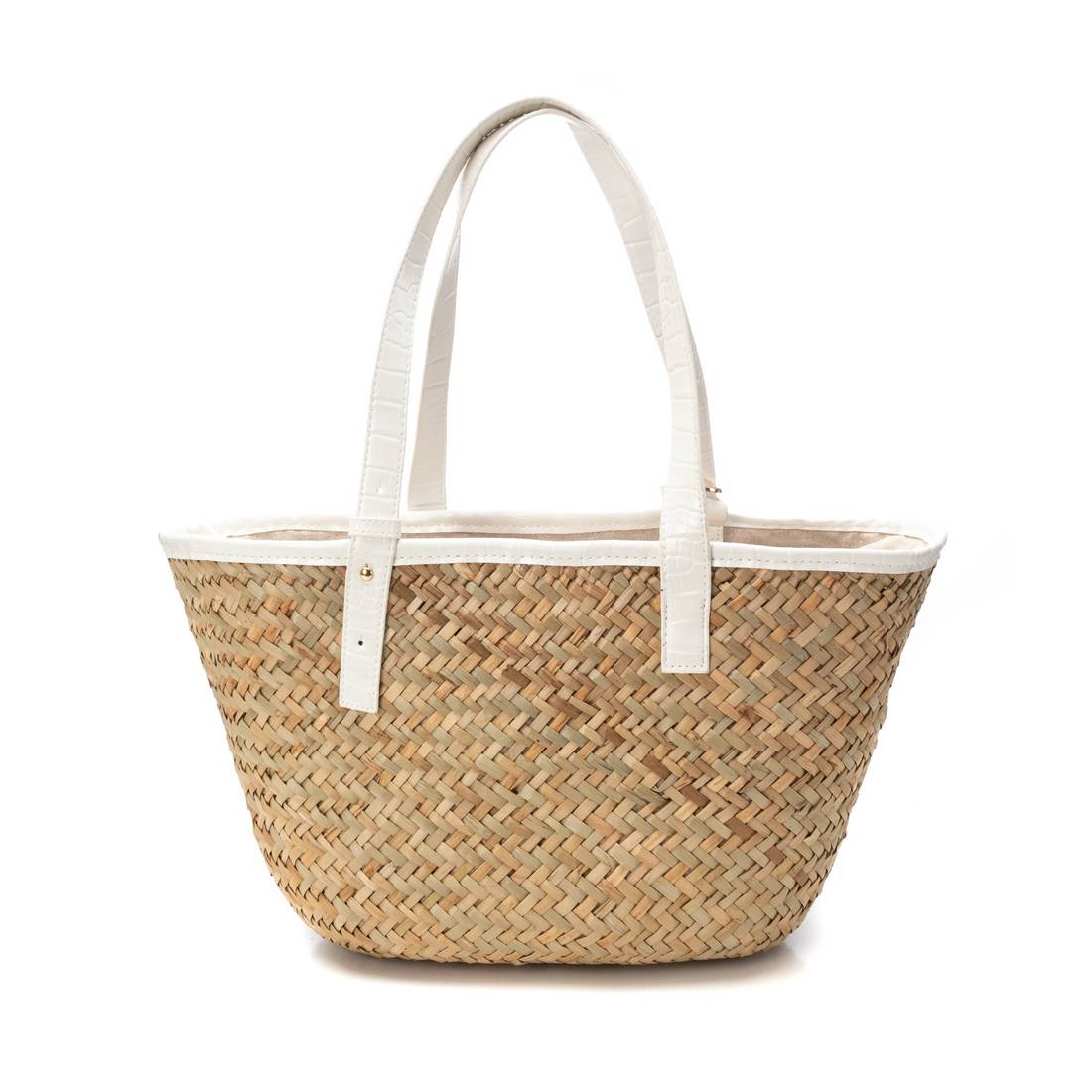 Carmela 18615802 sac beige rafia cordon