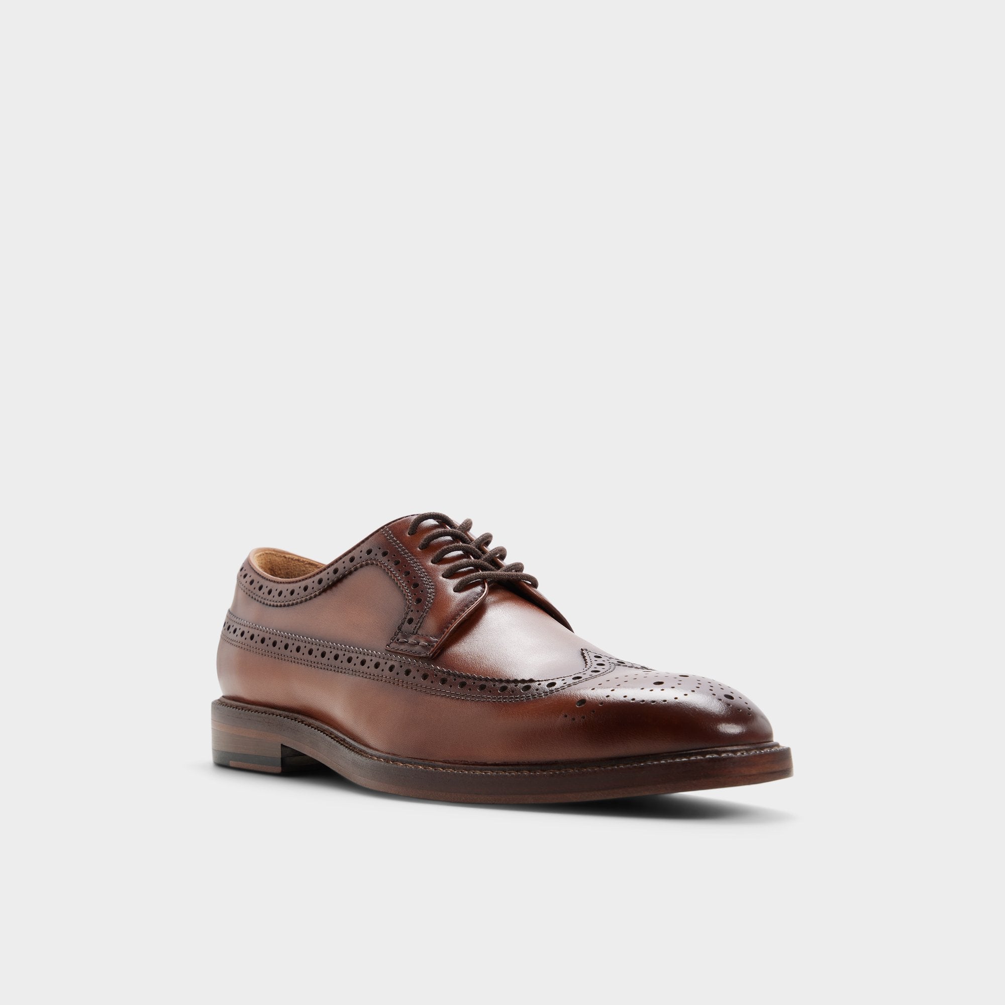 ALDO Ricio bottines marron cuir véritable
