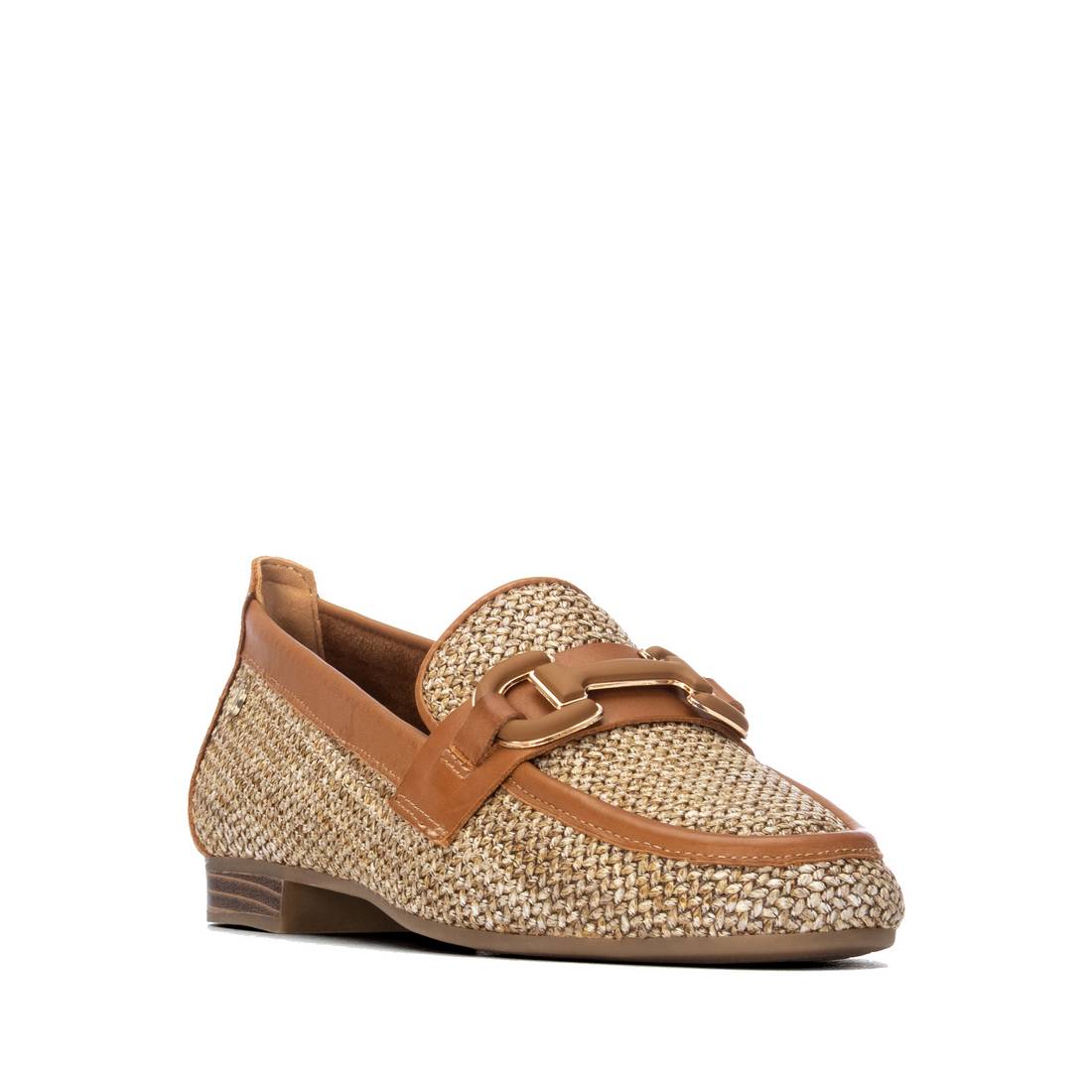 Carmela 16321901 mocassins tressés camel