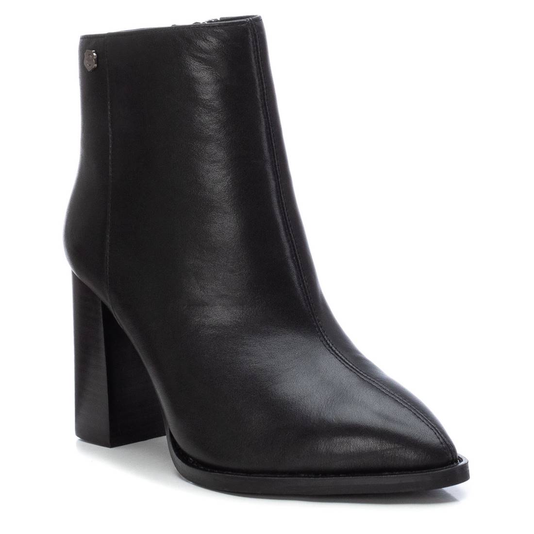 Carmela 16124002 bottine cuir noir talon 8 cm