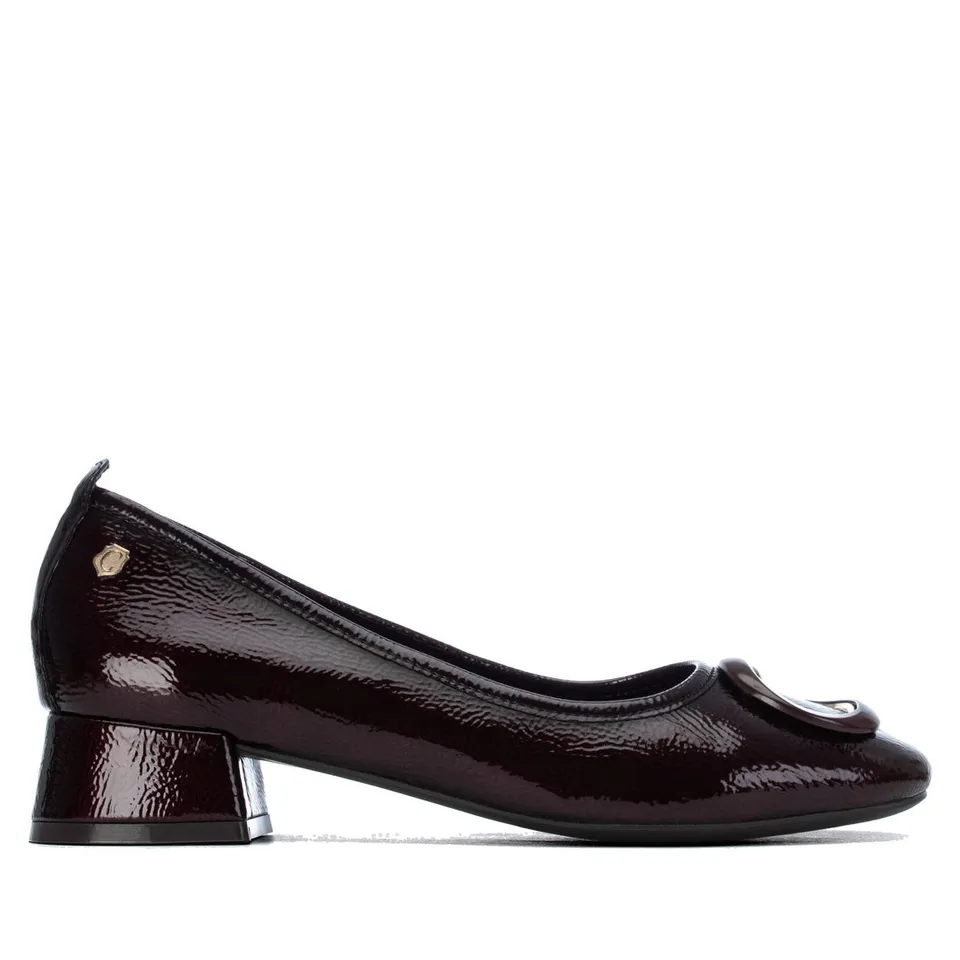 Carmela 16436303 escarpin verni bordeaux talon bas