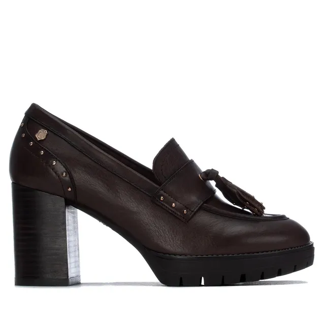 Carmela 16428103 escarpins cuir marron à talon