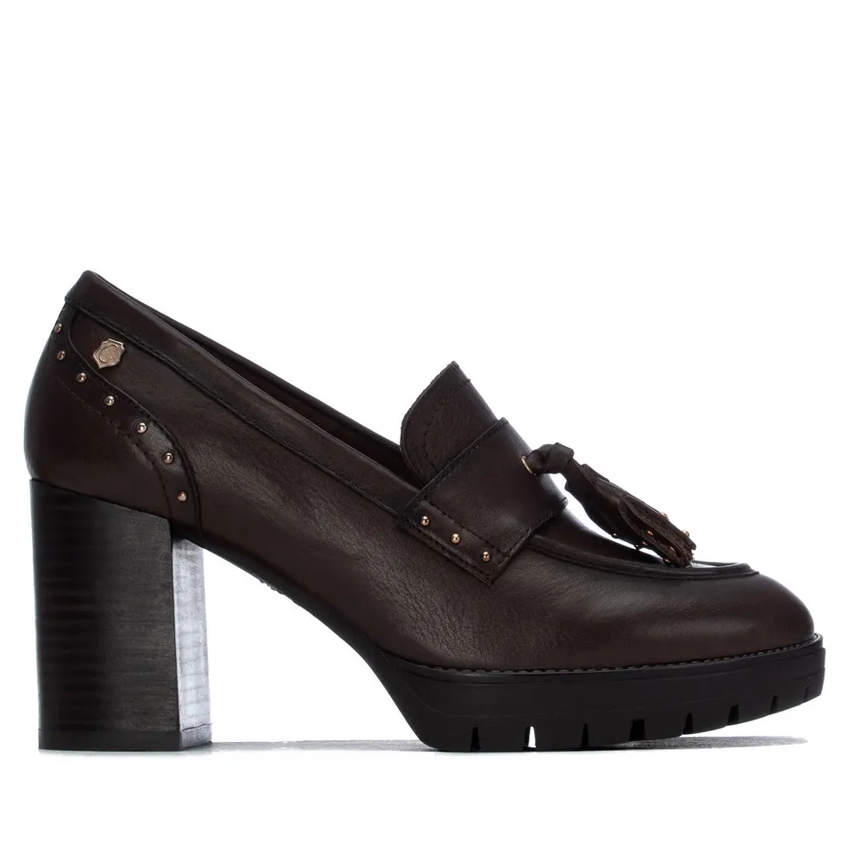 Carmela 16428103 escarpins cuir marron à talon